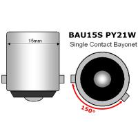 2Pcs 1156 BA15S P21W LED BAU15S PY21W BAY15D Lámpara De Auto Luz LED Para Coche 1157 P21/5W T25 T20 7443 3157 R5W 3030SMD Universal 12V/24V - details 8