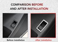 Accesorios Para Volkswagen Jetta MK6 Panel USB AUX Control De Caja De Cambios Ventanas Y Asiento Delantero Portavasos Y Salida De Ventilación Decorativo Adhesivo De Acero Inoxidable - details 15