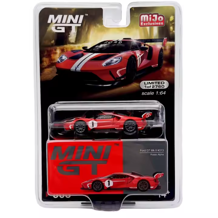 Mini GT Ford GT MK II 013 Rosso Alpha - 1