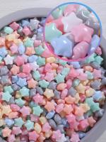 Pelotas Multicolor Sin BPA para Piscina Infantil y Parque de Bolas, Pack 50/100/200 Unidades, Forma de Estrella, Juguete Seguro para Bebés y Niños, Azul Verde Rosa Naranja Amarillo Gris Blanco - details 4