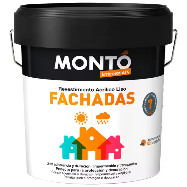 Montó (Valencia) Valencia - Revestimiento Fachadas Liso Mate Resistente Al Exterior - 1