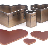 3Pcs Herramienta De Corte De Cuero Con Patrón Hueco Herramienta De Cortado De Efecto De Corazón/Gota De Agua/Pentagrama Para Artesanía De Cuero - details 2