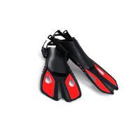 Aletas de snorkel ajustables, equipo de natación para adultos, portátiles, cómodas y antideslizantes. - details 1