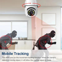 Cámara De Seguridad Interior Tuya 5G WiFi Con Luz LED Color Y Visión Nocturna Automática Rastreo Bola De Humano Audio Bidireccional E27 Base Mini PT Cámara - details 1