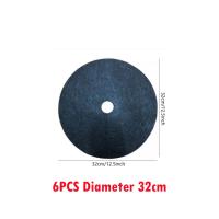 6PCS Anillo De Cobertura Para Árboles No Tejido Protector Antideslizante De 15cm-82cm Barreira De Maleza Para Jardinería - details 9