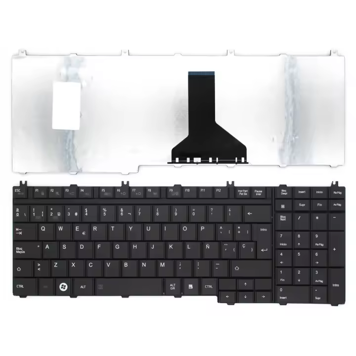 TECLADO PARA PORTÁTIL TOSHIBA NSK-THA0S 9Z.N1Z82.A0S V101602AK1 PK13074074A19 NSK-TH00S 9Z.N1Z82.00S AETZ1P00010 6037130038817 - 1