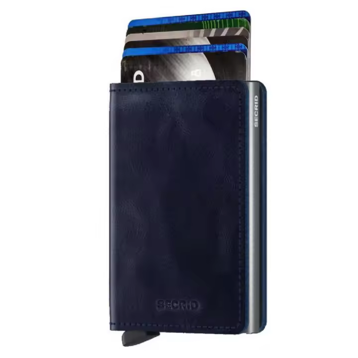 Cartera Slimwallet Vintage Blue - 1