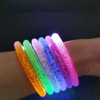 6pcs Pulseras LED Para Brillo En La Oscuridad Accesorios De Fiesta Para Halloween Boda Cumpleaños Propiedad Luminosa Que Brilla En La Oscuridad - details 3