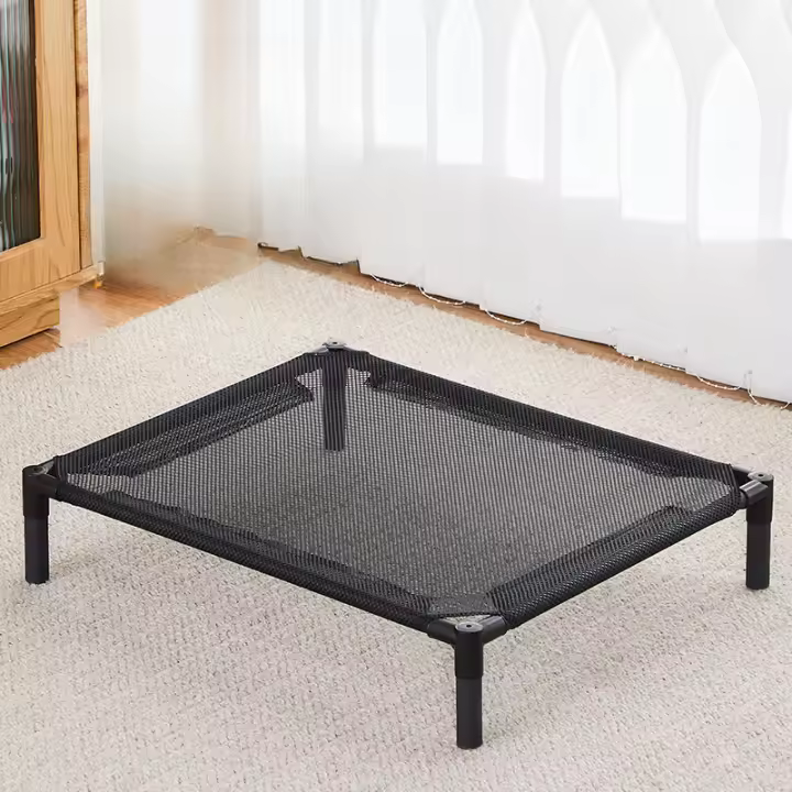 Cama Elevada Para Perros Plegable Y Portátil Para Camping Casa Para Gatos Kennel Para Perros Cachorros Cuatro Estaciones Lavable Y Desmontable - 1