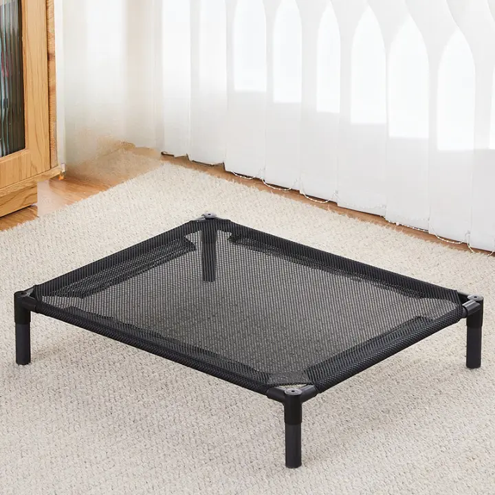 Cama Elevada Para Perros Plegable Y Portátil Para Camping Casa Para Gatos Kennel Para Perros Cachorros Cuatro Estaciones Lavable Y Desmontable - 1