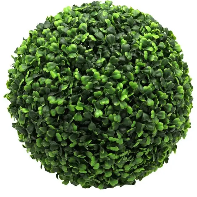 Bola Boj Artificial Verde de 18,23,28 Cm - Bola de Cúpula de Césped Artificial, Simulación de Plantas, Bola de Césped, Verde - Versatilidad, Realista, Sin Mantenimiento - 1