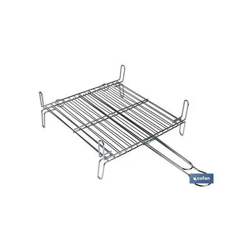 Cofan Parrilla Doble Zincado 45x45cm - Accesorios para Barbacoas - 1