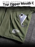 Chaqueta De Algodón Grueso Invierno Para Hombres Y Mujeres Impermeable Y Aislante Conjunto De Dos Piezas Para Actividades Al Aire Libre Y Ciclismo - details 14