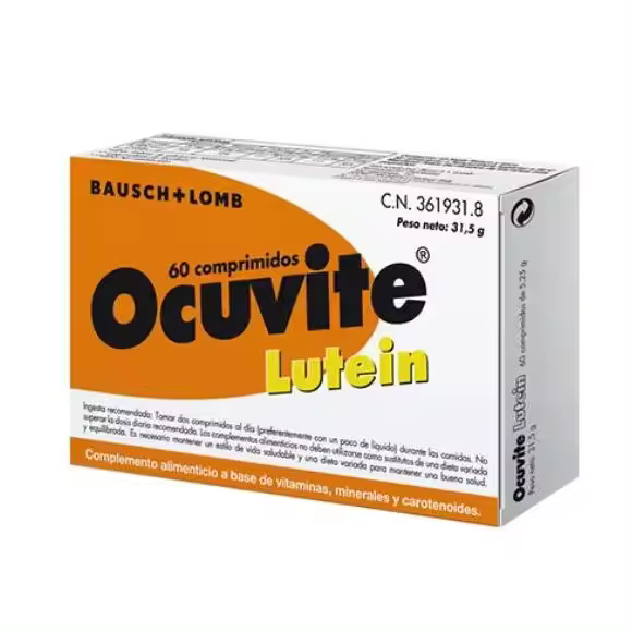 OCUVITE LUTEIN 60 COMPRIMIDOS - 1