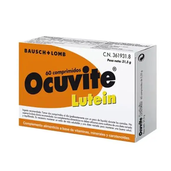 OCUVITE LUTEIN 60 COMPRIMIDOS - 1