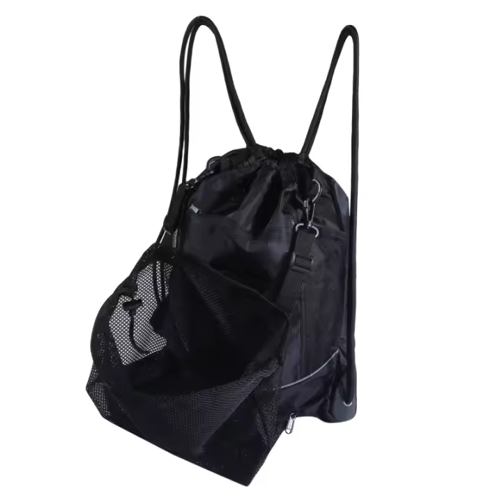 Bolsa De Gimnasio Portátil Para Hombres Gran Capacidad Con Cordón Mochila Ligera Para Baloncesto Accesorios Deportivos - 1
