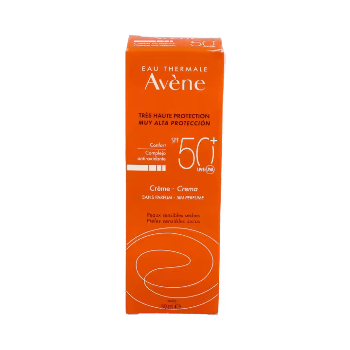 AVENE SOL CREMA SPF 50+ SP 50 ML SIN PERFUME PK PK - 1