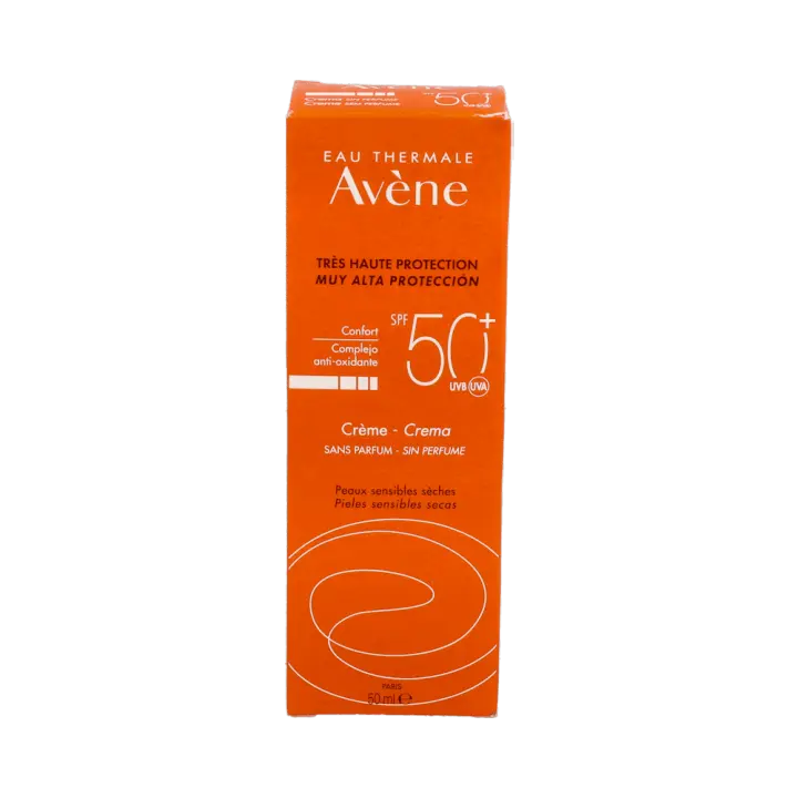 AVENE SOL CREMA SPF 50+ SP 50 ML SIN PERFUME PK PK - 1