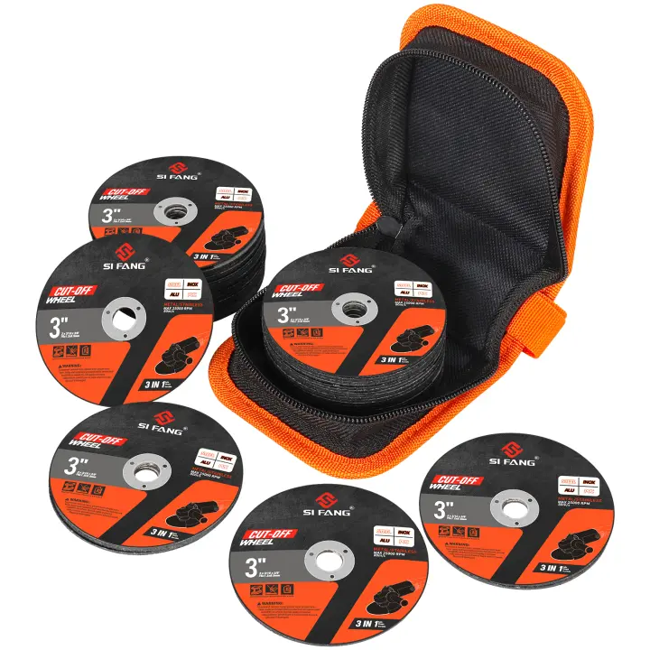 25pcs Disco De Corte De Resina 75mm 3" Para Metal PVC Madera Y Teléfono Mini Hoja De Sierra Para Corte De Tubo De Acero Fibra De Hierro - 1