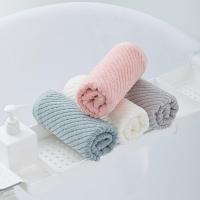 Toalla De Rostro Suave De Algodón 100% Para Adultos 13x28.74 Pulgadas Toalla De Mano a Cuadros Toalla De Cabello Deportiva Toallas De Baño Herramientas De Cuidado Facial - details 3