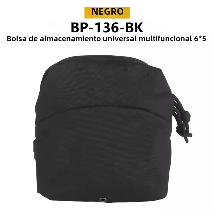 Bolsa De Almacenamiento Multifuncional Universal 6x5 Para Small Outdoor Equipment Capacidad Grande Portátil Y Usable En Hunting - 1