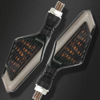 1par De Señales De Giro LED Mini Para Motocicleta Luz De Freno De Día Universal Indicadores De Rotación Motorbike - details 3