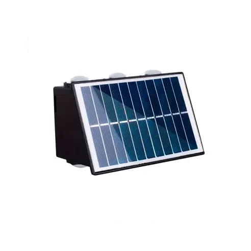 Lámpara Solar de Pared con 6 LEDS y Luz Cálida - Mediawavestore - 1