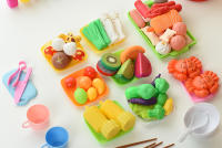 Juego De Cocina Para Niñas Con Alimentos Y Verduras Simulación Barbecue Set Educativo Para Casa De Juguete Interactivo Para Niños Y Niñas Aged 3-12 - details 13