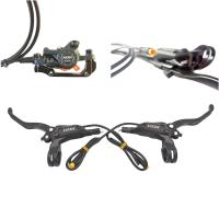 XOD Freno De Disco Hidráulico Para Bici De Montaña Bafang E-Bike MTB Scooter Split Izquierdo Con Corta Potencia 3 Pin Partes De La Bicicleta - details 1