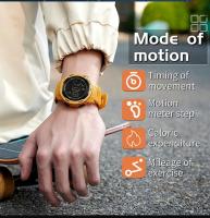 Reloj Deportivo Para Hombre SANDA Con Pedometro Calorías Resistente Al Agua 50M LED Digital Militar Relogio Masculino 2145 - details 4