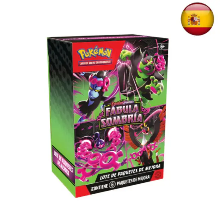 POKÉMON JCC FÁBULA SOMBRÍA LOTE DE PAQUETES DE MEJORA (CASTELLANO) - 1