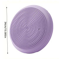 Almohada De Equilibrio Yoga Con Disco Táctil Y Bomba De Mano Para Mejorar La Postura Y La Fitness Estabilidad Material PVC - details 5