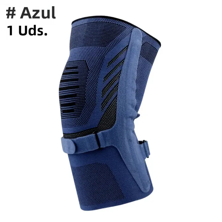 Manguito De Compresión Para Rodilla 1PC Alivio Del Dolor Articular Con Estabilizadores Lateral Y Correa De Tendón De Patela Soporte Para Trabajar Y Protetor De Rodilla - 1