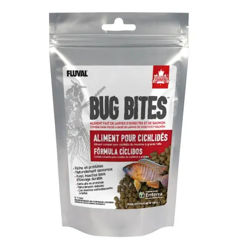 Fluval Bug Bites CÝclidos Pellets, 100g - 1
