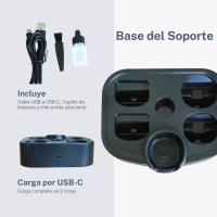Maquinilla Cortapelo Profesional para Hombre, 12 en 1 Inalámbrica con Pantalla LCD, Recargable, Maquinilla de Acero Inoxidable, Kit Completo para Barbería, Peluquería, Incluye Peines, Lubricante y Cepillo de Limpieza al mejor precio - Extrahouse - details 2