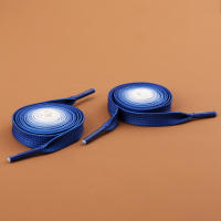 Alpargatas De Canvas Con Cordones De Color Gradiente Pequeños Algodón Mint Verde Y Blanco Para Niños Y Adultos - details 6
