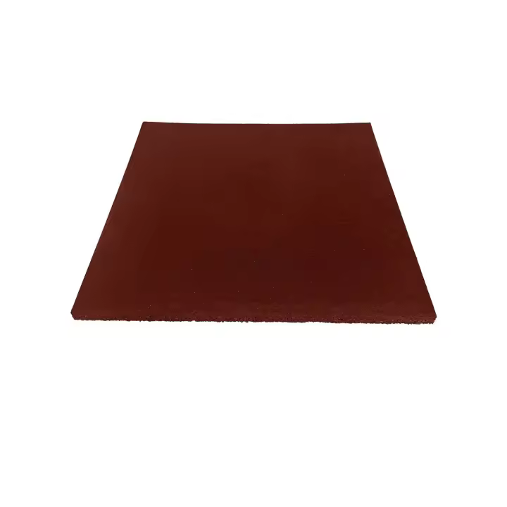JARDIN202 - Pack Entrena - Loseta de caucho 50x50cm Roja Maciza Profesional 20mm - 1