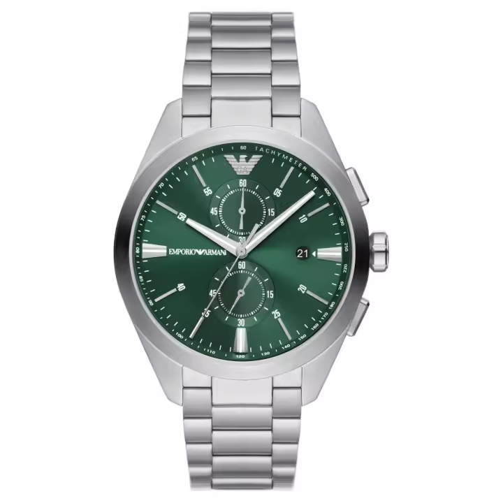 Emporio Armani Reloj hombre AR11480, con calendario, Incluye Caja Original, Diámetro: 42,5MM - 1