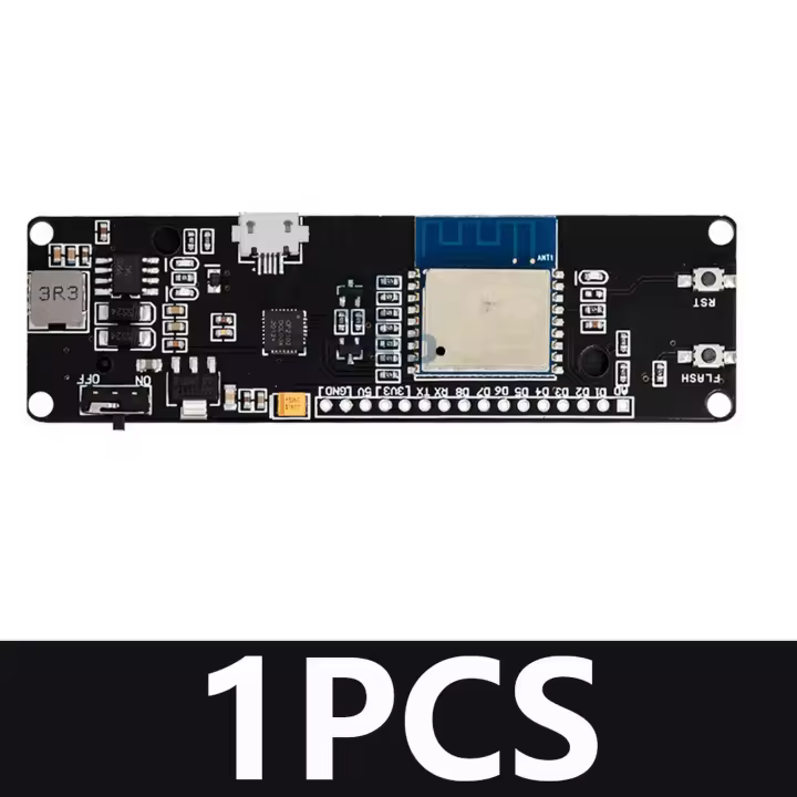 WeMos D1 ESP-Wroom-02 ESP8266 Nodemcu Módulo WiFi Con Carga De Batería 18650 Regulador De Voltaje SMD Para Computadora - 1