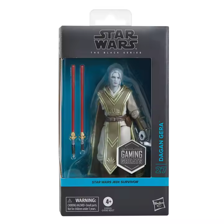 Figura Dagan Gera Survivor Star Wars Jedi 15cmFigura  Coleccionable - Idea de Regalo- Mercancia Oficial - Juguetes para Niños y Adultos - Movies Fans - Muñeco para Coleccionistas y Exposición - 1