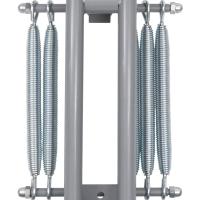 vidaXL Entrenador de abdominales en forma de L con cuerdas elásticas - details 5