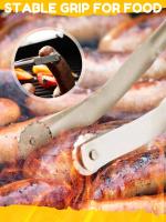 Pinzas De BBQ Para Gachas Y Carne De Acero Inoxidable Con Mango Largo Para Cocinar Hot Dogs Y Bacon En La Parrilla Herramienta De Cocina - details 3
