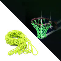 Red De Baloncesto Con Luz Nocturna De Nylon 12 Bucles Tamaño Estándar Iluminación Solar Para Entrenamiento Nocturno - details 1