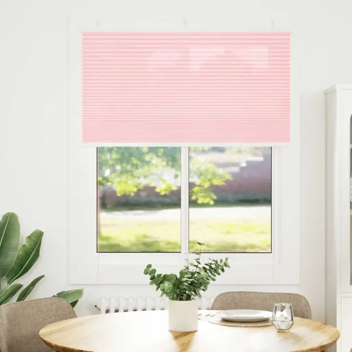 Estor Plisado rosa 105x150 cm Tela Ancho 104,4 cm Poliéster - 1