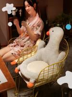 Cojín Grueso De Plush Fabric Para Oficina Y Estudio 2024 Nueva Colección De Ganso Blanco PU Tuan Asiento Y Espalda Tatami Sillón Cojín - details 1