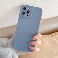 Funda De Silicona TPU Negro Para iPhone 15 14 13 12 pro 11 pro Max X Xs XR Con Protección De Lente Antichoque Y Anti-Scratch Compatible Con Apple - details 3