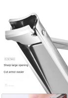 Tijeras De Uñas Multifuncionales 5-en-1 Con Llavero Kit De Herramientas De Manicura Acero Inoxidable Plegable Para Hombres Y Mujeres - details 4