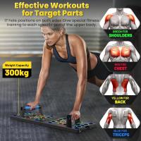 Tabla de flexiones plegable,equipo de gimnasio en casa multimio 24 en 1,equipo de entrenamiento de fuerza para eliminar Grasa - details 0
