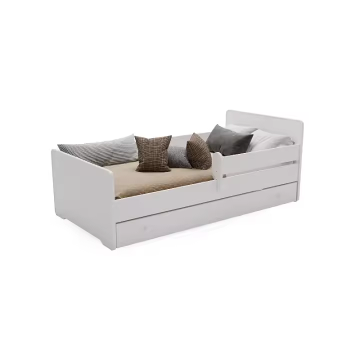 Cama de criança 140 x 70 com gaveta, colchão e estrado incluídos Kobi Max - 1