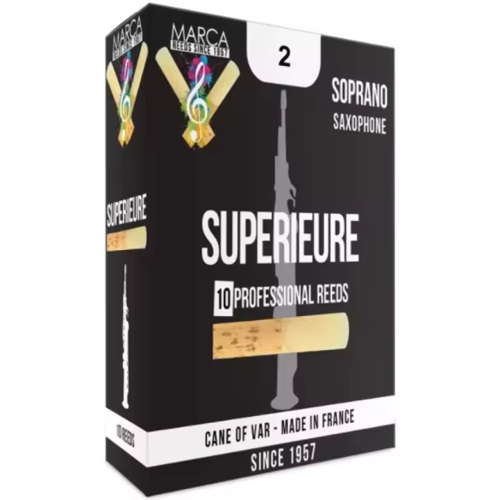 Caja 10 Cañas Saxo Soprano Marca Superieure 2 - 1